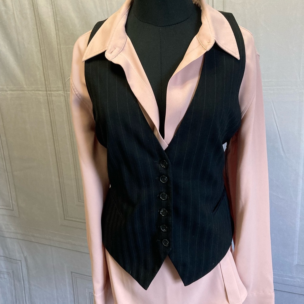 H&M Pinstripe Vest - US 12
